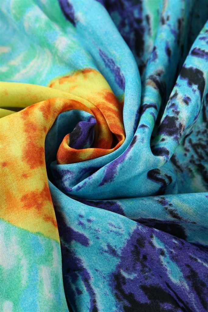 Impressionist Oil Painting Sunset Silk Scarf : Scarves Direct: Scarf ...