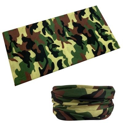 lightweight snood neck warmer traditional camo