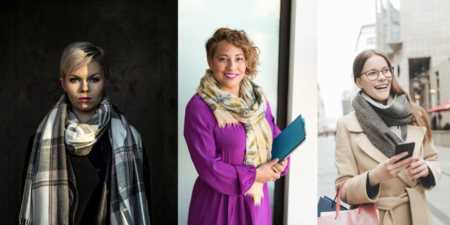 business scarves