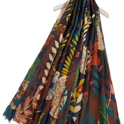 wild dandelion print scarf